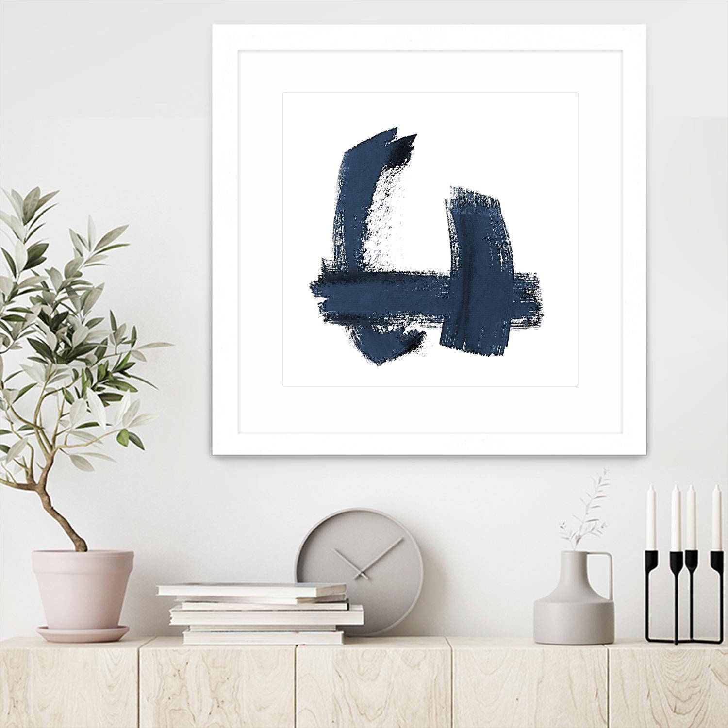 New Navy Signs II by Patricia Pinto on GIANT ART - multi abstract