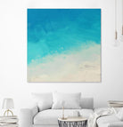 Ocean Blue Sea II by Dan Meneely on GIANT ART - abstract coastal