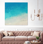 Ocean Blue Sea II by Dan Meneely on GIANT ART - abstract coastal