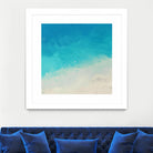 Ocean Blue Sea II by Dan Meneely on GIANT ART - abstract coastal
