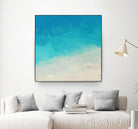 Ocean Blue Sea II by Dan Meneely on GIANT ART - abstract coastal