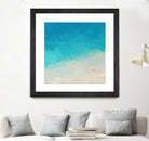 Ocean Blue Sea II by Dan Meneely on GIANT ART - abstract coastal