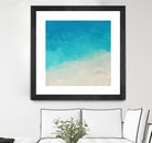 Ocean Blue Sea II by Dan Meneely on GIANT ART - abstract coastal