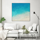Ocean Blue Sea II by Dan Meneely on GIANT ART - abstract coastal