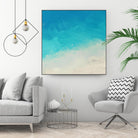 Ocean Blue Sea II by Dan Meneely on GIANT ART - abstract coastal