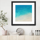 Ocean Blue Sea II by Dan Meneely on GIANT ART - abstract coastal