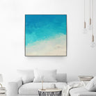 Ocean Blue Sea II by Dan Meneely on GIANT ART - abstract coastal