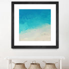 Ocean Blue Sea II by Dan Meneely on GIANT ART - abstract coastal
