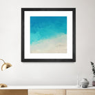Ocean Blue Sea II by Dan Meneely on GIANT ART - abstract coastal