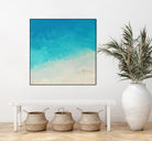 Ocean Blue Sea II by Dan Meneely on GIANT ART - abstract coastal