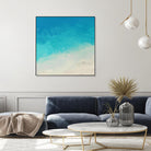 Ocean Blue Sea II by Dan Meneely on GIANT ART - abstract coastal
