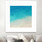 Ocean Blue Sea II by Dan Meneely on GIANT ART - abstract coastal