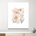 Peach Tranquil Florals I by Lanie Loreth on GIANT ART - peach floral