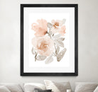 Peach Tranquil Florals I by Lanie Loreth on GIANT ART - peach floral