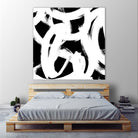 White Trails I by Emily Navas on GIANT ART - abstract