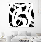 White Trails I by Emily Navas on GIANT ART - abstract