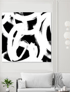 White Trails I by Emily Navas on GIANT ART - abstract