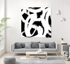 White Trails I by Emily Navas on GIANT ART - abstract