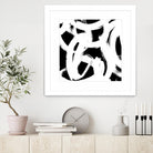 White Trails I by Emily Navas on GIANT ART - abstract