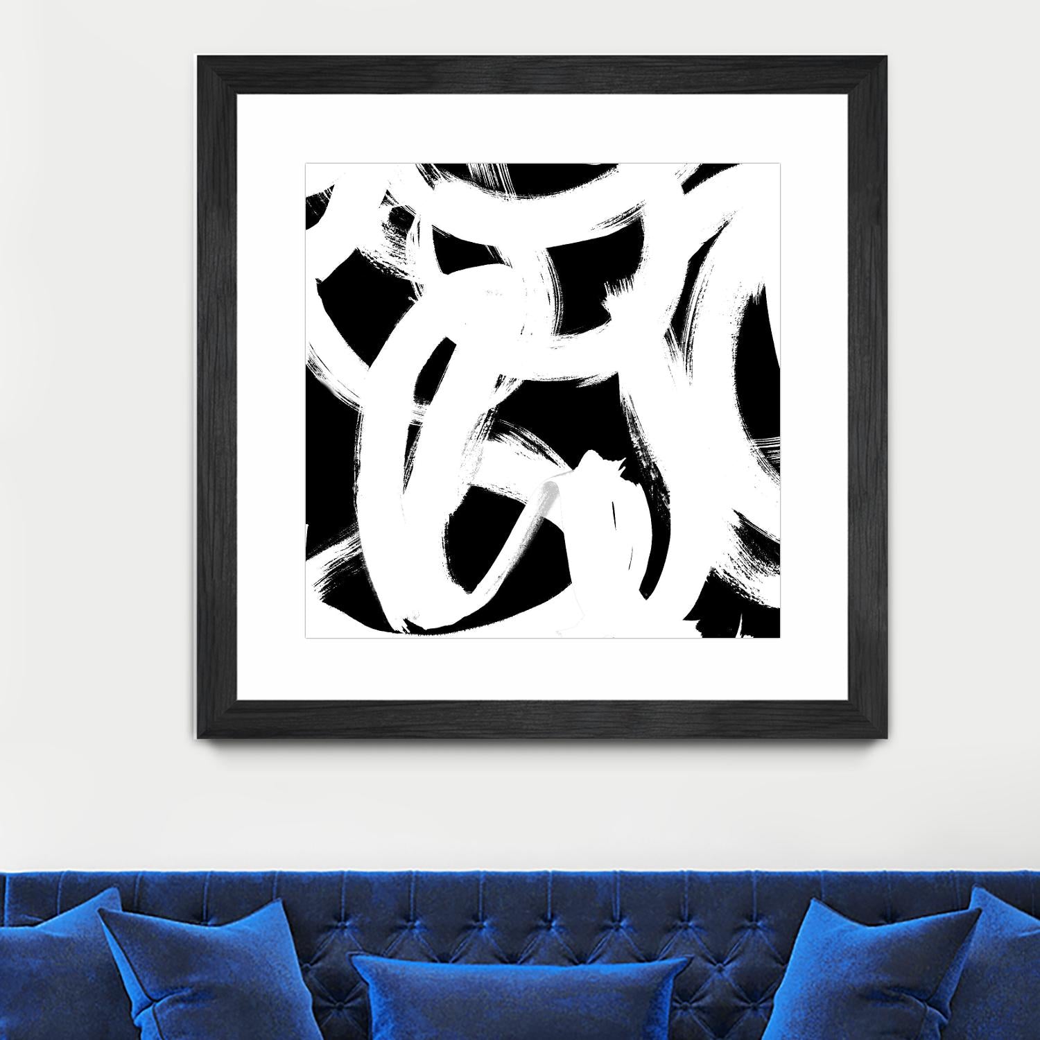 White Trails I by Emily Navas on GIANT ART - abstract