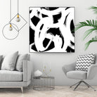 White Trails I by Emily Navas on GIANT ART - abstract