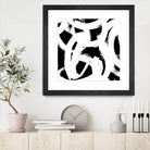 White Trails I by Emily Navas on GIANT ART - abstract