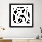 White Trails I by Emily Navas on GIANT ART - abstract