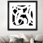 White Trails I by Emily Navas on GIANT ART - abstract