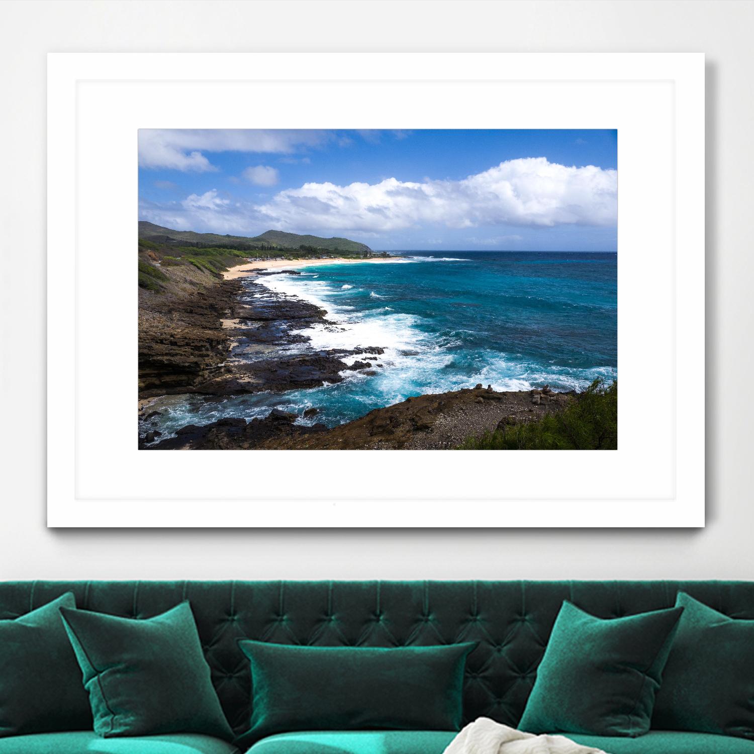 Oahu Rocky Shores II by Bill Carson Photography on GIANT ART - coastal photography