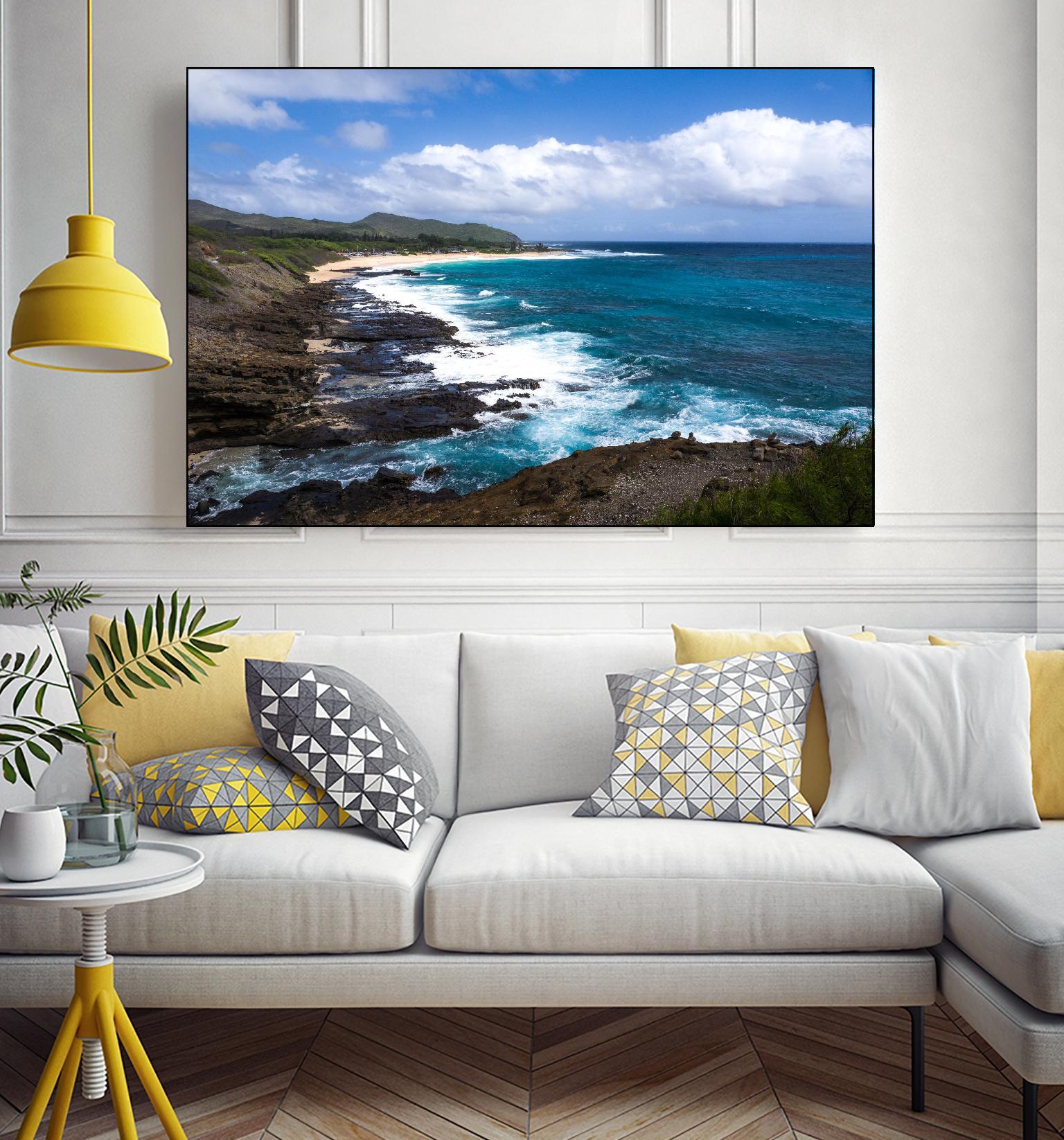 Oahu Rocky Shores II by Bill Carson Photography on GIANT ART - coastal photography