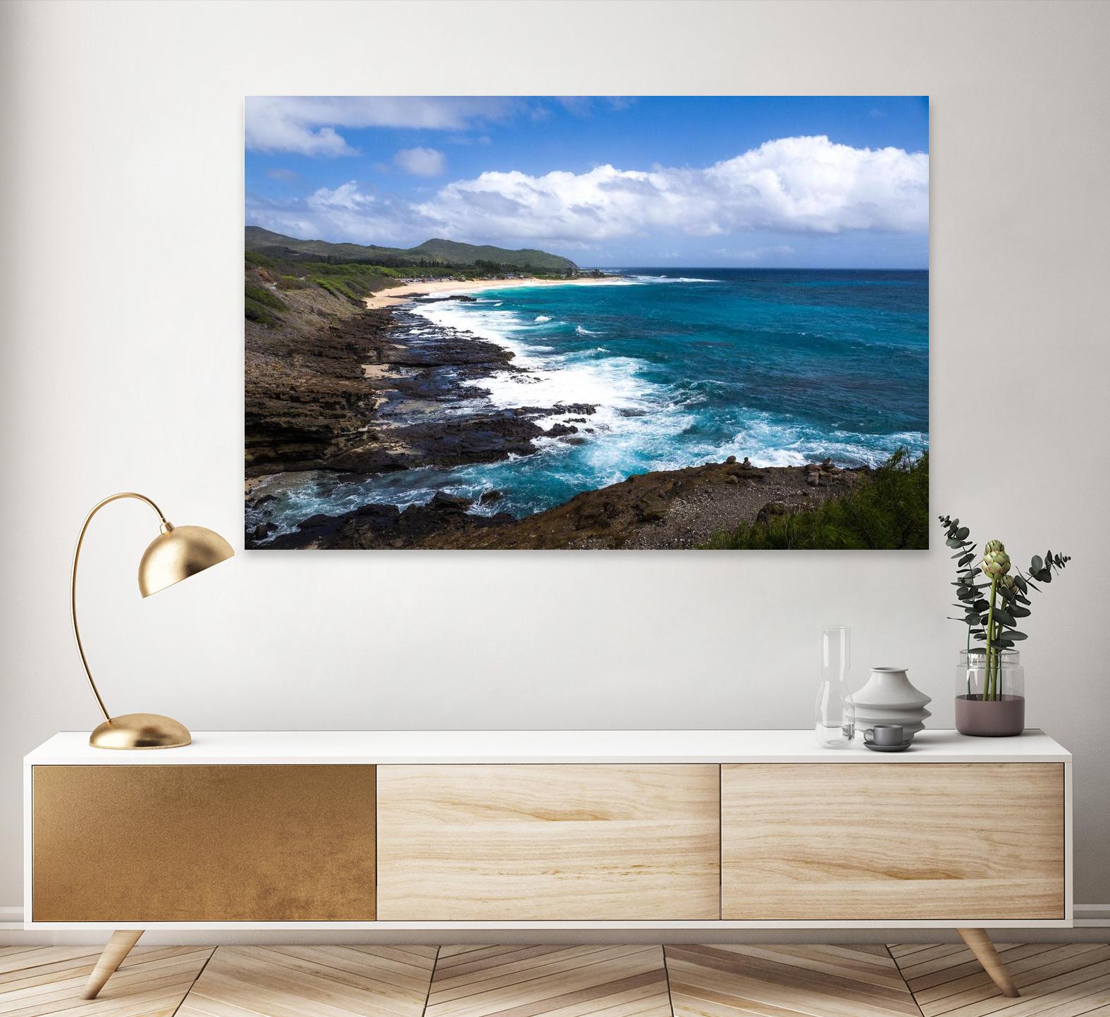 Oahu Rocky Shores II by Bill Carson Photography on GIANT ART - coastal photography