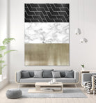 Many Layers I by Elizabeth Medley on GIANT ART - black abstract