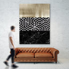 Many Layers II by Elizabeth Medley on GIANT ART - black abstract