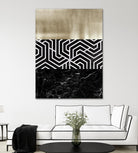 Many Layers II by Elizabeth Medley on GIANT ART - black abstract