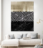 Many Layers II by Elizabeth Medley on GIANT ART - black abstract