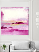 Dawn to Dusk by Lanie Loreth on GIANT ART - pink abstract
