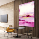 Dawn to Dusk by Lanie Loreth on GIANT ART - pink abstract