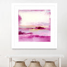 Dawn to Dusk by Lanie Loreth on GIANT ART - pink abstract