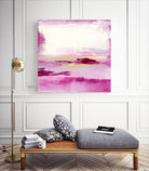 Dawn to Dusk by Lanie Loreth on GIANT ART - pink abstract