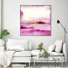 Dawn to Dusk by Lanie Loreth on GIANT ART - pink abstract
