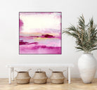 Dawn to Dusk by Lanie Loreth on GIANT ART - pink abstract