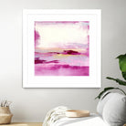 Dawn to Dusk by Lanie Loreth on GIANT ART - pink abstract