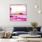 Dawn to Dusk by Lanie Loreth on GIANT ART - pink abstract