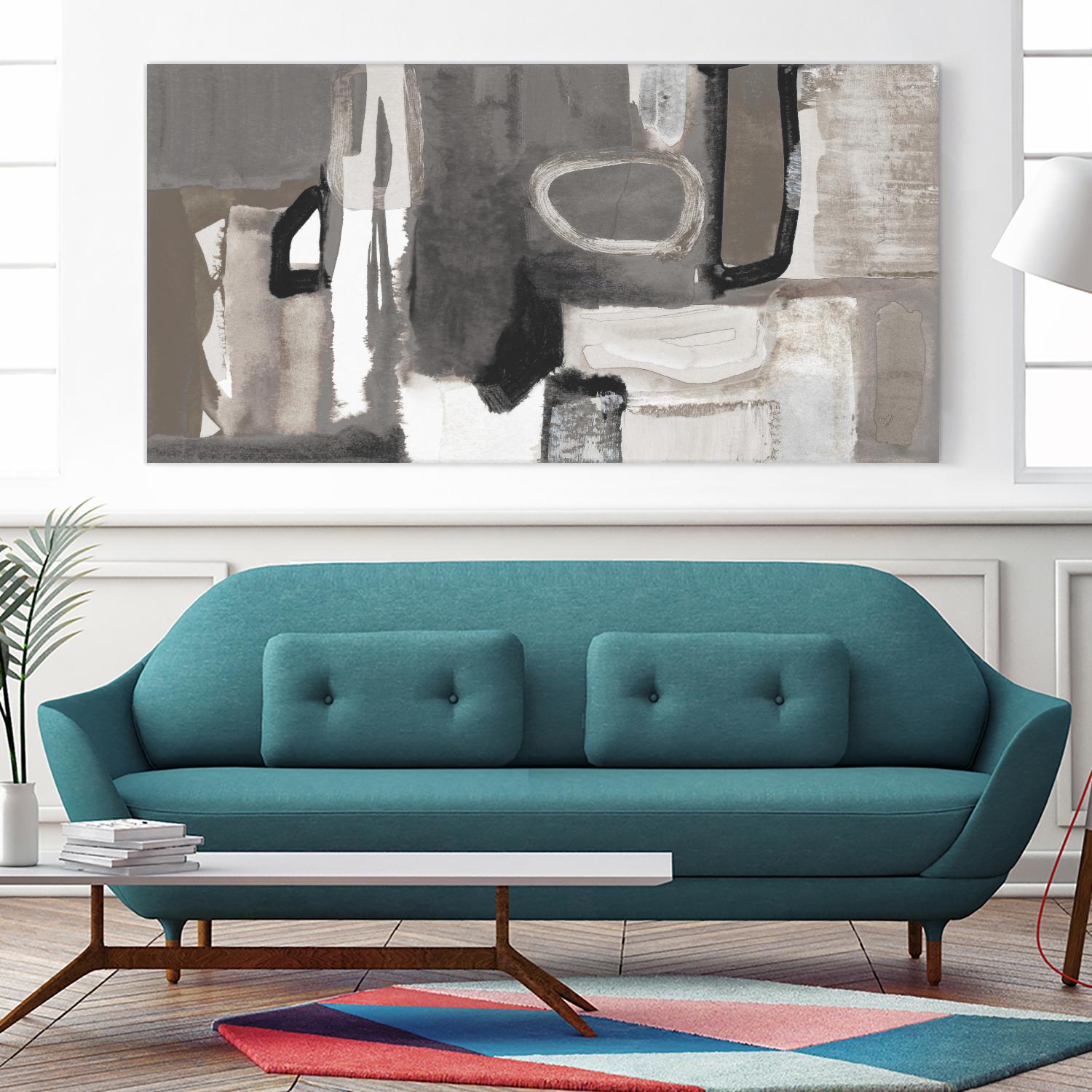 Catching the Down Tempo by Lanie Loreth on GIANT ART - multi abstract