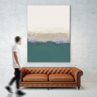 Teal Forever And A Day I by Lanie Loreth on GIANT ART - abstract