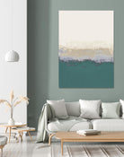 Teal Forever And A Day I by Lanie Loreth on GIANT ART - abstract