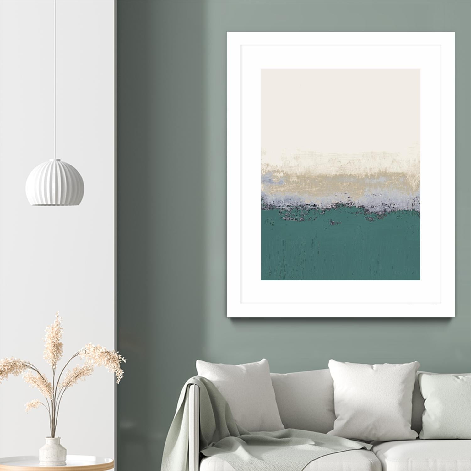 Teal Forever And A Day I by Lanie Loreth on GIANT ART - abstract