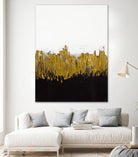 Meet Me in the Middle by Lanie Loreth on GIANT ART - black abstract