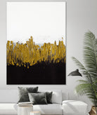 Meet Me in the Middle by Lanie Loreth on GIANT ART - black abstract