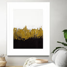 Meet Me in the Middle by Lanie Loreth on GIANT ART - black abstract